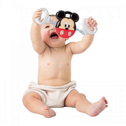 Tomy Disney KARADA Chiku Body Intellectual Mickey Mouse Shaking Baby Expander | 6 months+